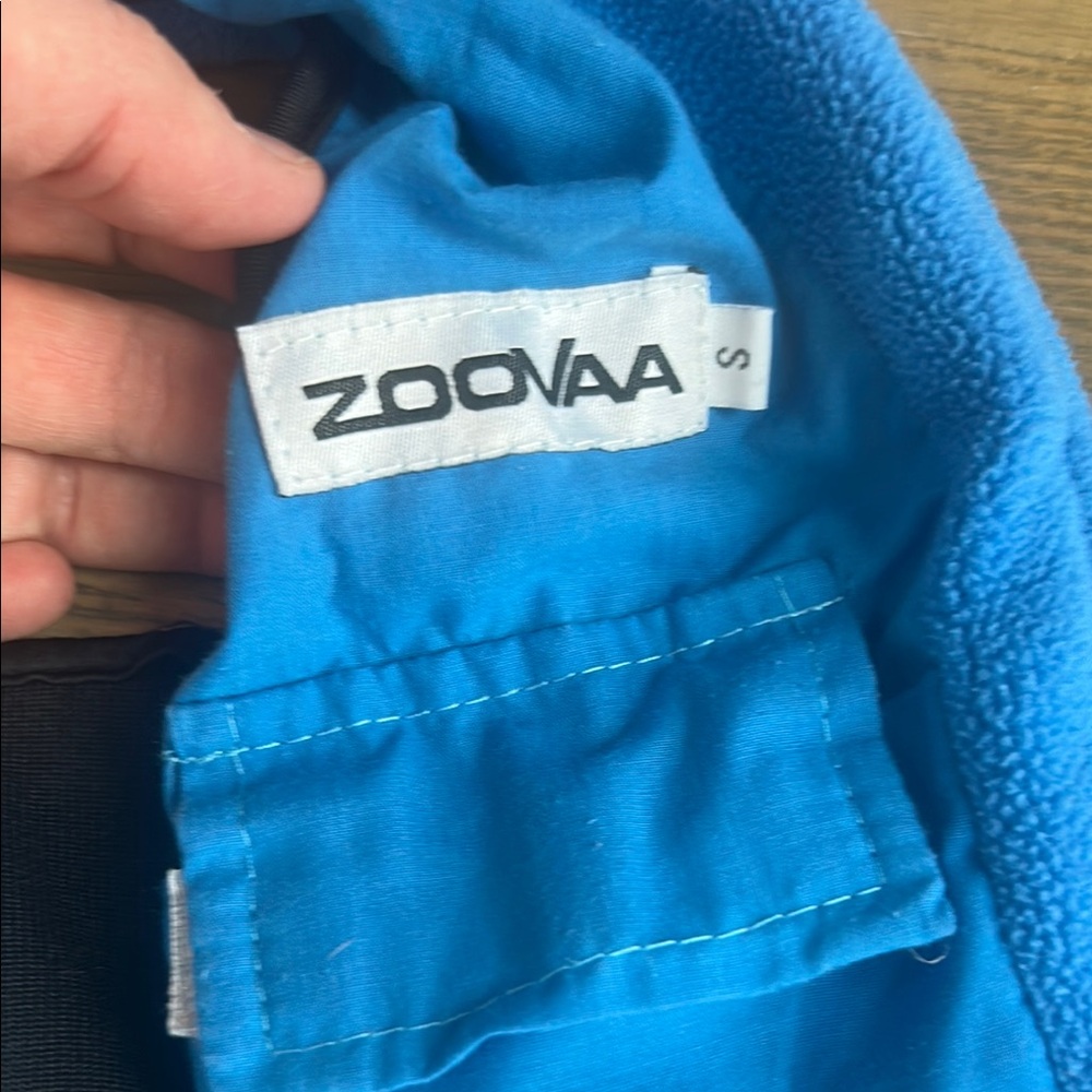 Weighted Vest Blue Fleece Jacket